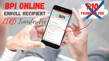 BPI Enroll Recipient or 3rd Party Account | BPI Online Transfer Money for FREE!