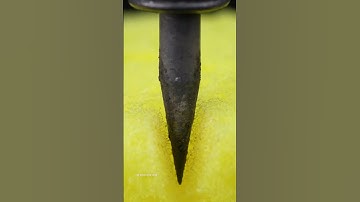 Soldering Iron vs  Sponge ASMR   Macro Detail of an Intense Reaction