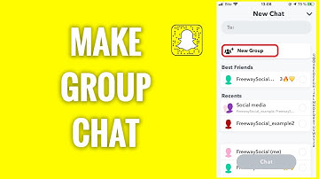 How To Make Group Chat On Snapchat