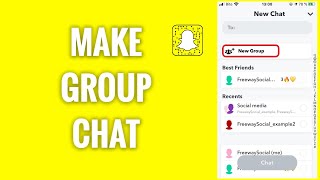 How To Make Group Chat On Snapchat screenshot 5