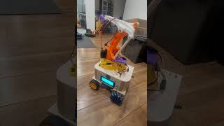 Arduino RX1 Robot Mobile Arm. DIY stupidity. #arduino #funny #programming #esp32