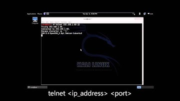 Kali Linux - Banner Grabbing