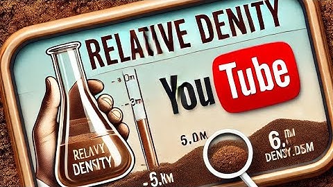 Relative Density or Density Index for Soil