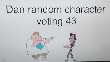Dan random character voting 43