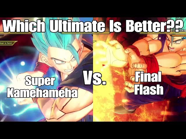 Xenoverse 2 Skill Test! Super Kamehameha Vs. Final Flash! Goku's