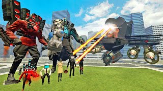 UPGRADE SPEAKERMAN TITAN AND CAMERAMAN TITAN VS SKIBIDI TOILET ASTRO FIGHTER in Garry's Mod by ZOY GAMING 4,290 views 7 months ago 11 minutes, 12 seconds