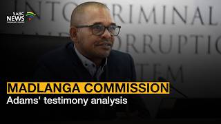Madlanga Commission | Adams' testimony analysis: Canny Maphanga