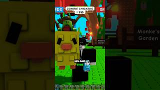 ROBLOX: Zombie Chickens = $$$ 💸 #shorts