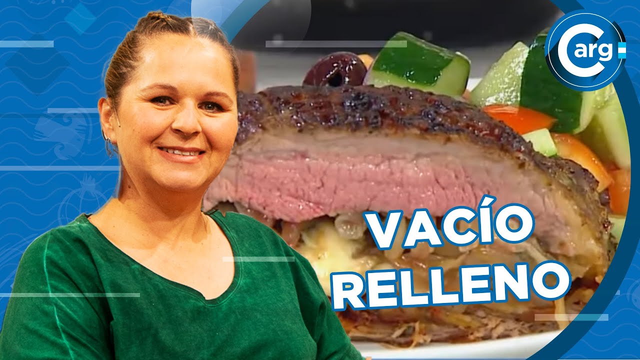 CÓMO COCINO UN VACÍO RELLENO AL HORNO - YouTube