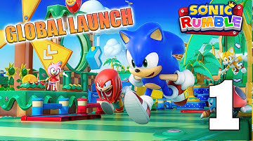 Sonic Rumble Mobile Global Launch Gameplay Part 1 (iOS, Android)