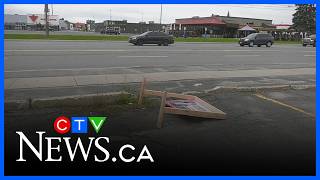 Sudbury candidate says his election signs are being repeatedly vandalized