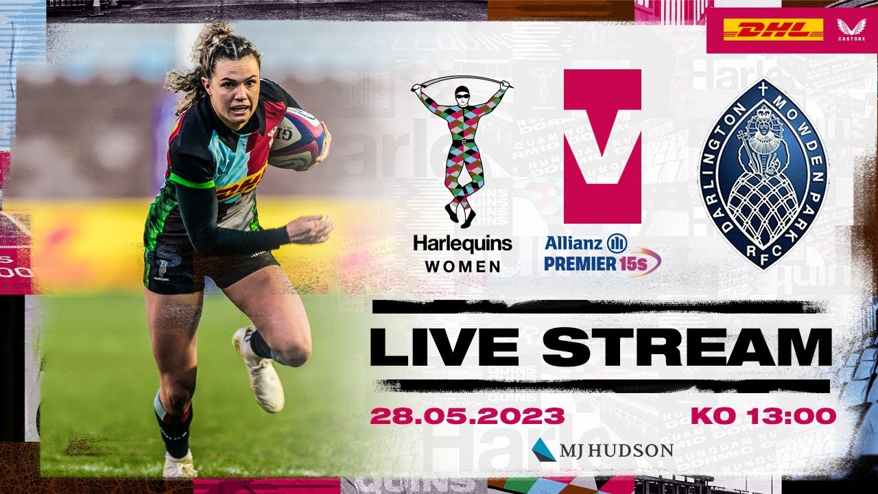 Live Allianz Premier 15s Rugby - Harlequins Women face DMP Sharks