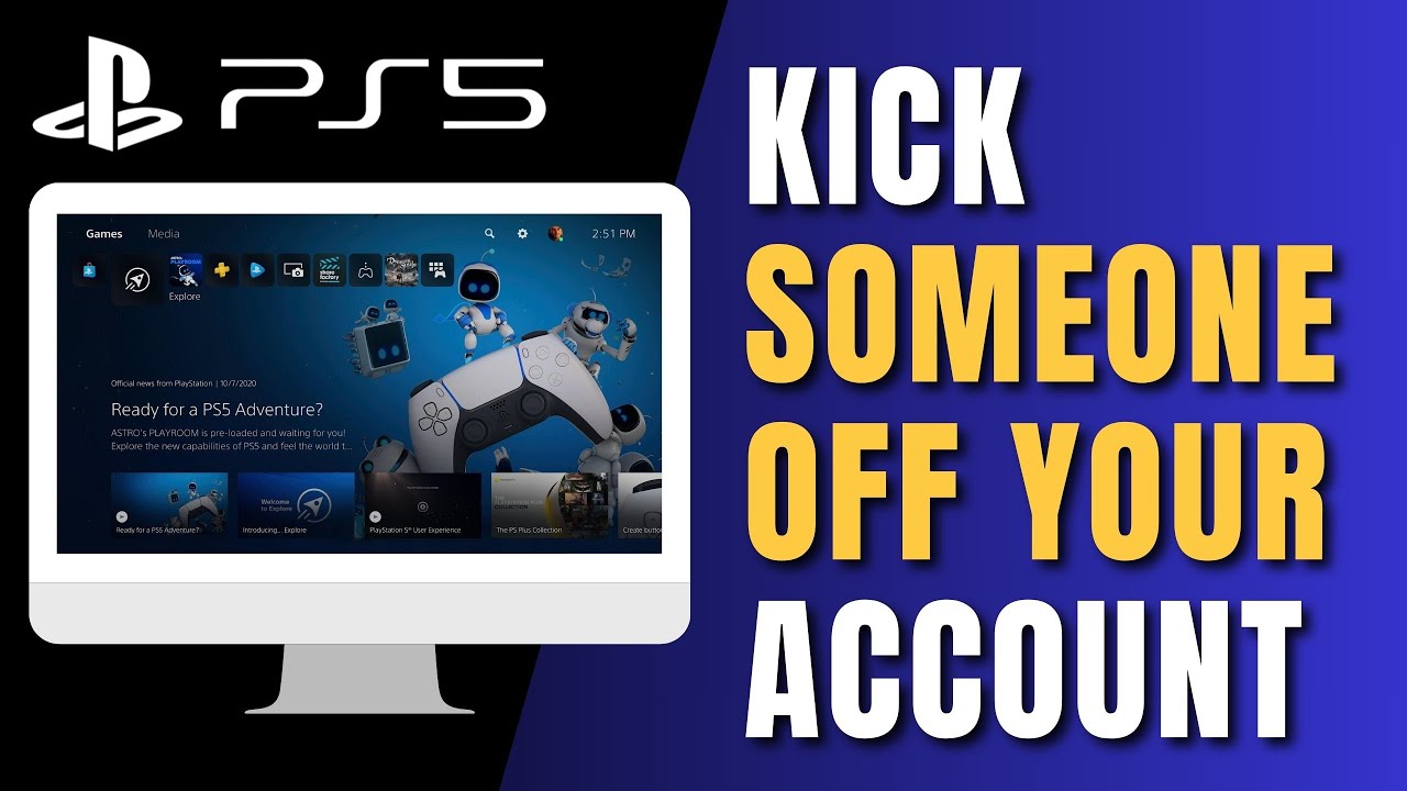 How to Kick Someone Off Your PS5 Account - YouTube