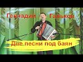 Две песни Геннадия Ганькова под баян. Видео с концерта.