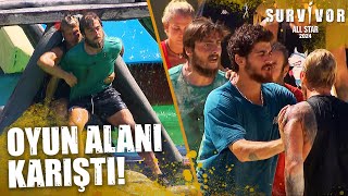 Yunus Emre Ve Yaman Birbirine Girdi Survivor All Star 2024 58 Bölüm