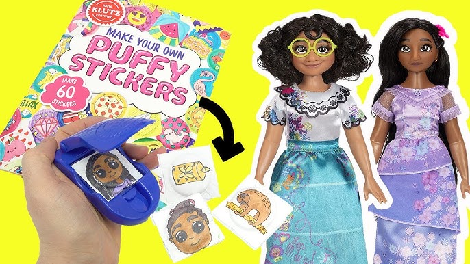 Frozen 3D Girls Handmade Sticker Maker Machine Magic Stickers Set Kids