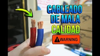 CABLE PIRATA VS CABLE DE CALIDAD NO TE DEJES ENGAÑAR / CAR AUDIO