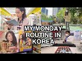 🇰🇷 MONDAY ROUTINE IN KOREA | makeup shopping vlog