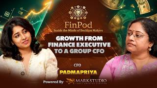 From Finance Executive to Group CFO | Padmapriya on AI, Transformation & Leadership | FinPod