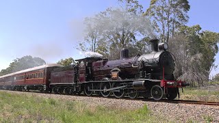 Steam Locomotive 3265 Thirlmere shuttles