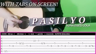 pasilyo guitar tabs - abz collado | sunkissed lola