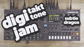 Elektron Digitakt / Digitone jam. The Subtle Dragon!
