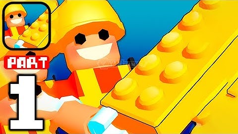 Toy Block 3D - Gameplay Walkthrough Part 1 Builders Mega Metropolis (iOS,Android)