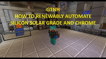 Minecraft GTNH 2024, Tier 2 MV Ep133 CHROME AND SILICON SOLAR GRADE PRODUCTION LINE