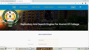 Alumni Management System | Asp.net, C#.net Final Year Project