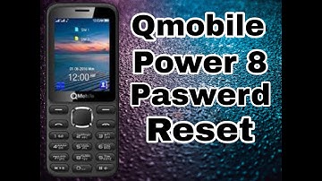 qmobile power 8 paswerd remove