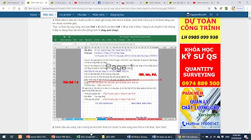 Học phần mềm QLCL GXD dành cho Kỹ sư QA QC kéo Name ra khỏi vùng in biên bản nghiệm thu chất lượng