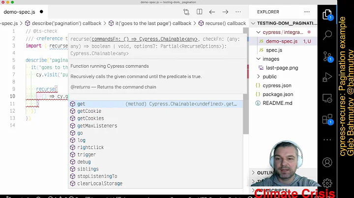 cypress-recurse: pagination example