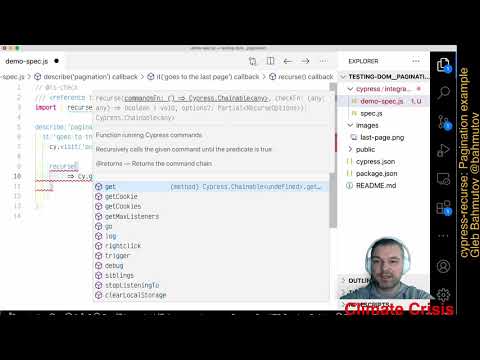 cypress-recurse: pagination example