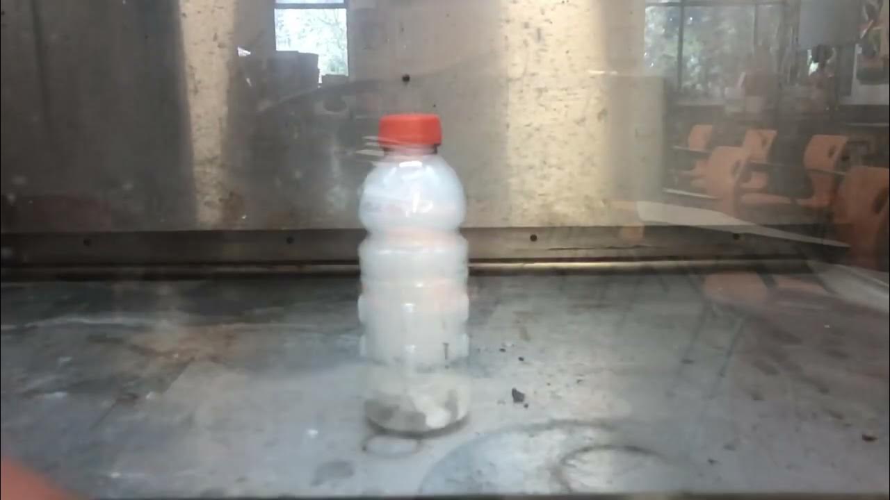 Dry ice bomb regular speed YouTube