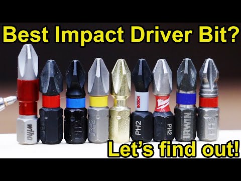 Which Impact Driver Bit is Best? Let&rsquo;s find out! Phillips #2 Showdown