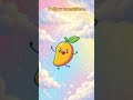 Cute Baby Mango Fun 🍋👶 | Sweet &amp; Happy Kids Song | Yummy Fruit Time ✨