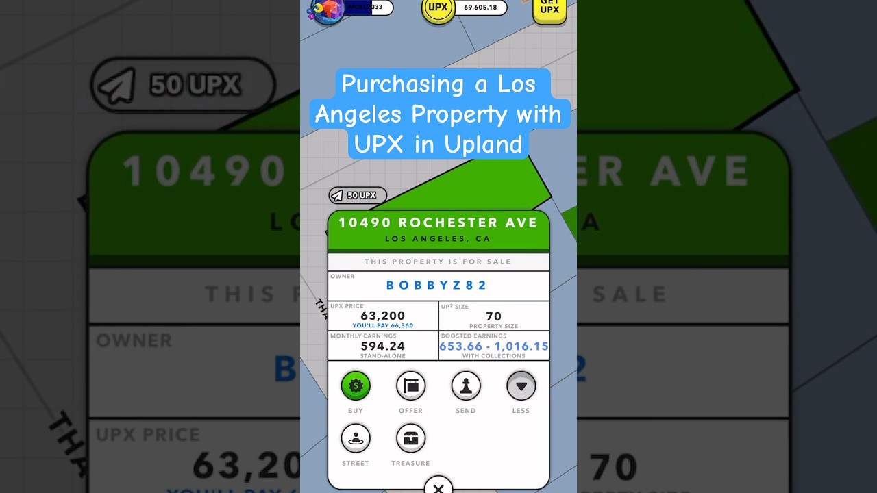 Purchasing a Los Angeles Property with UPX in Upland 