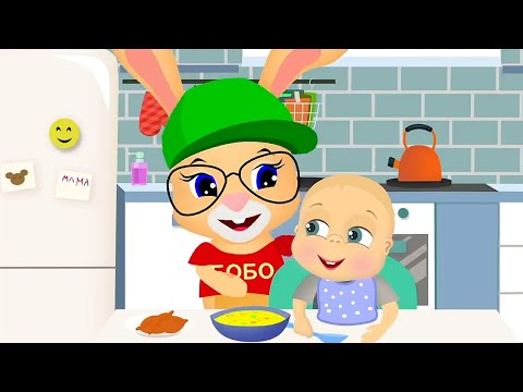 Школа Кролика Бобо Ревушка-Коровушка Мультики Для Малышей Super Toons Tv
