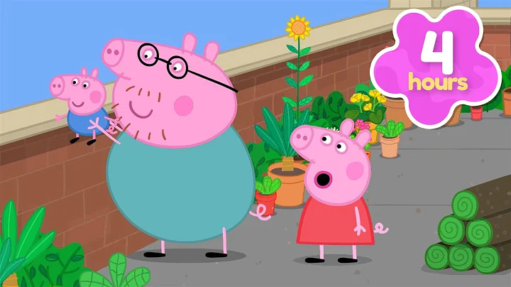 SECRET GARDEN on the Roof! 🪴 Peppa Pig Full Episodes | 4 Hours