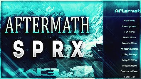 [MW3/1.24] Aftermath SPRX Mod Menu + Download! (200TH VIDEO)