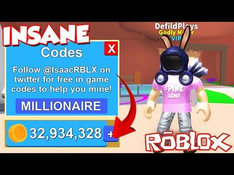 Code All Up To Date 2018 Twitter Money Codes In Roblox Mining Simulator Free 1000 S Of Youtube - robloxian life code 2018 free 1000 youtube