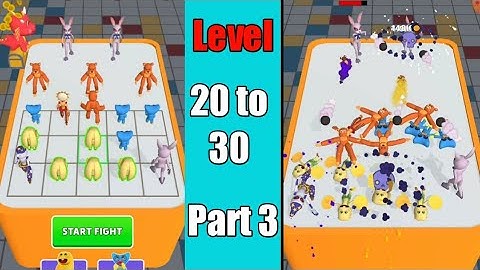 Level 20 To 30 - Merge Master Fusion Battle Android Gameplay Mobile Games