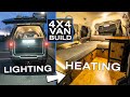 Adding Heat & Light to My Small 4x4 Van Build