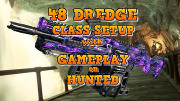 48 DREDGE my best class setup black ops 3 dark matter camo (with gameplay)