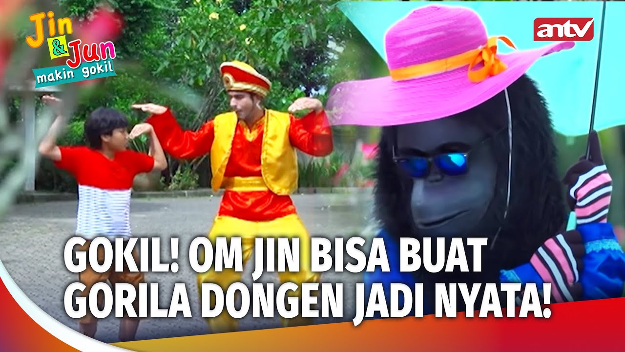 KERENNYA! Jun Jadi Pelihara Gorila Raksasa Di Rumahnya! | Jin & Jun Makin Gokil Eps 3 (FULL)