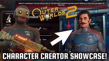 The Outer Worlds 2 - Character Creator Showcase