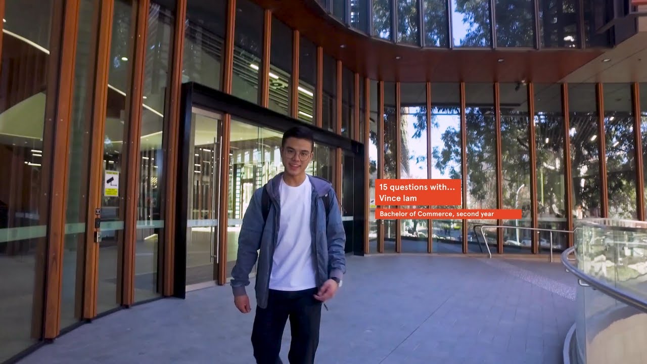 15 questions with...Vince Lam, Bachelor of Commerce - youtube