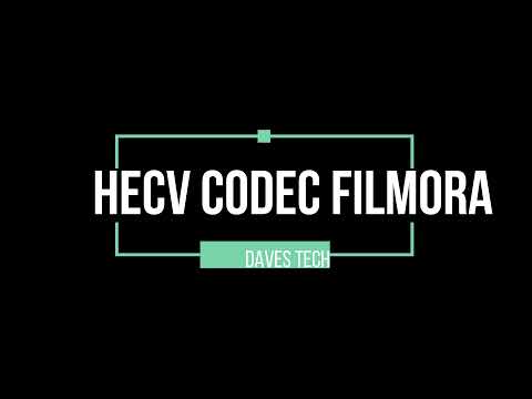 HEVC CODEC INSTALL WINDOWS 10 Y WINDOWS 11 FILMORA ERROR FIX 2024
