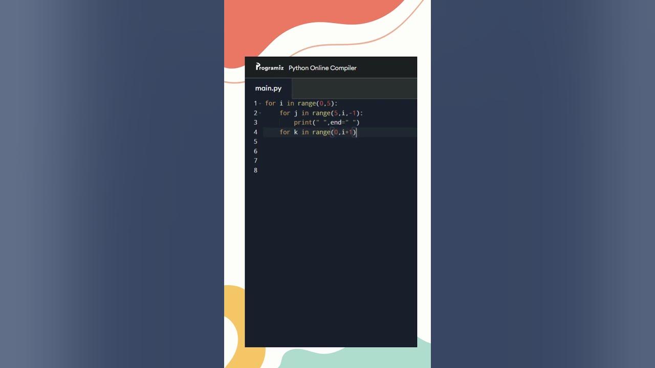 Python Pyramid Pattern with Alphabets - YouTube