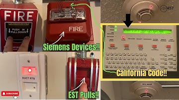 Notifier NFS2-640 s4 Fire Alarm System Test 3